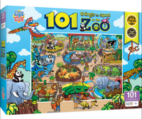 101 Things To Spot At The Zoo Jigsaw Puzzle 101pc