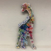 Magnet Floral Giraffe