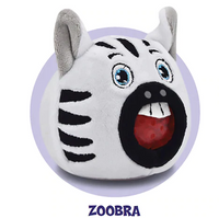 Plush Ball Jellies Zebra