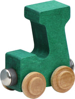 Name Train Bright Letter J