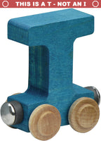 Name Train Bright Letter T