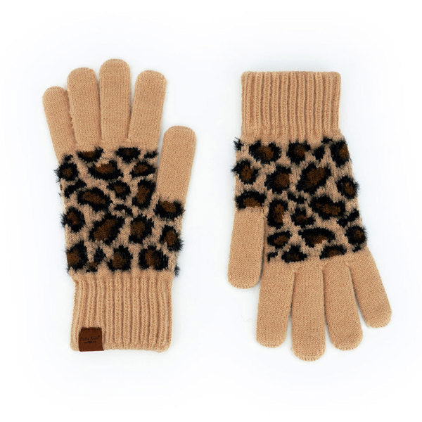 Gloves Snow Leopard Tan