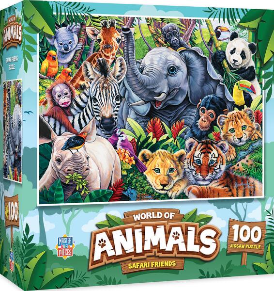 World Of Animals Jigsaw Puzzle 100pc