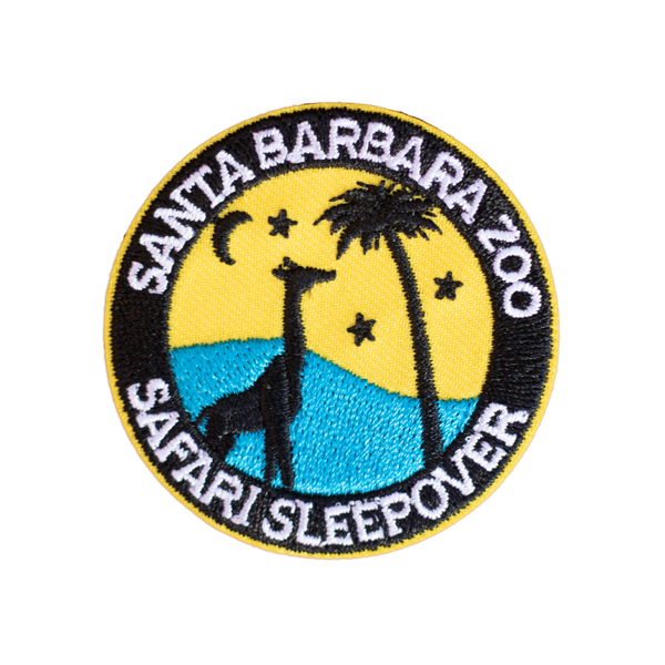 2" Safari Sleepover Patch.