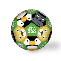 Zoo Animals Mini, Squishy Soccer Ball Green