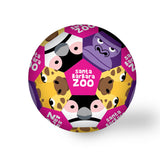 Zoo Animals Mini, Squishy Soccer Ball Pink